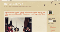 Desktop Screenshot of hintonsabroad.com